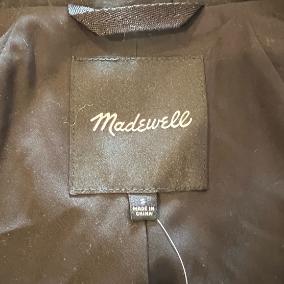 Madewell The Relaxed Blazer in Softdrape in Black (S) - Picture 9 of 12